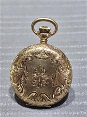 Vintage ELGIN WATCH CO Pocket Watch 14K GOLD POCKET WATCH